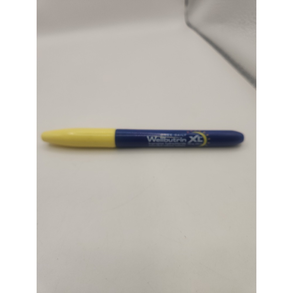 Drug Rep Wellbuterin Collectible black marker Plastic Dr Office Gift Stocking